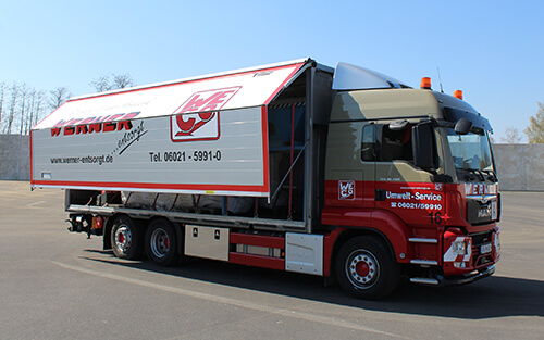 Schadstoffmobil für den Gefahrguttransport